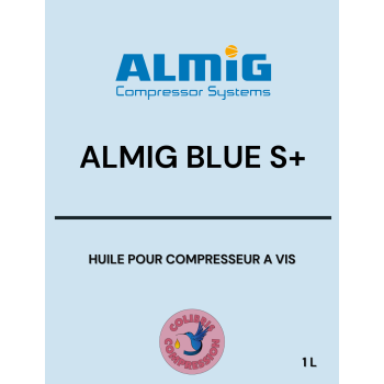 ALMIG BLUE S+ - Huile pour compresseur à VIS ALMIG - 1L